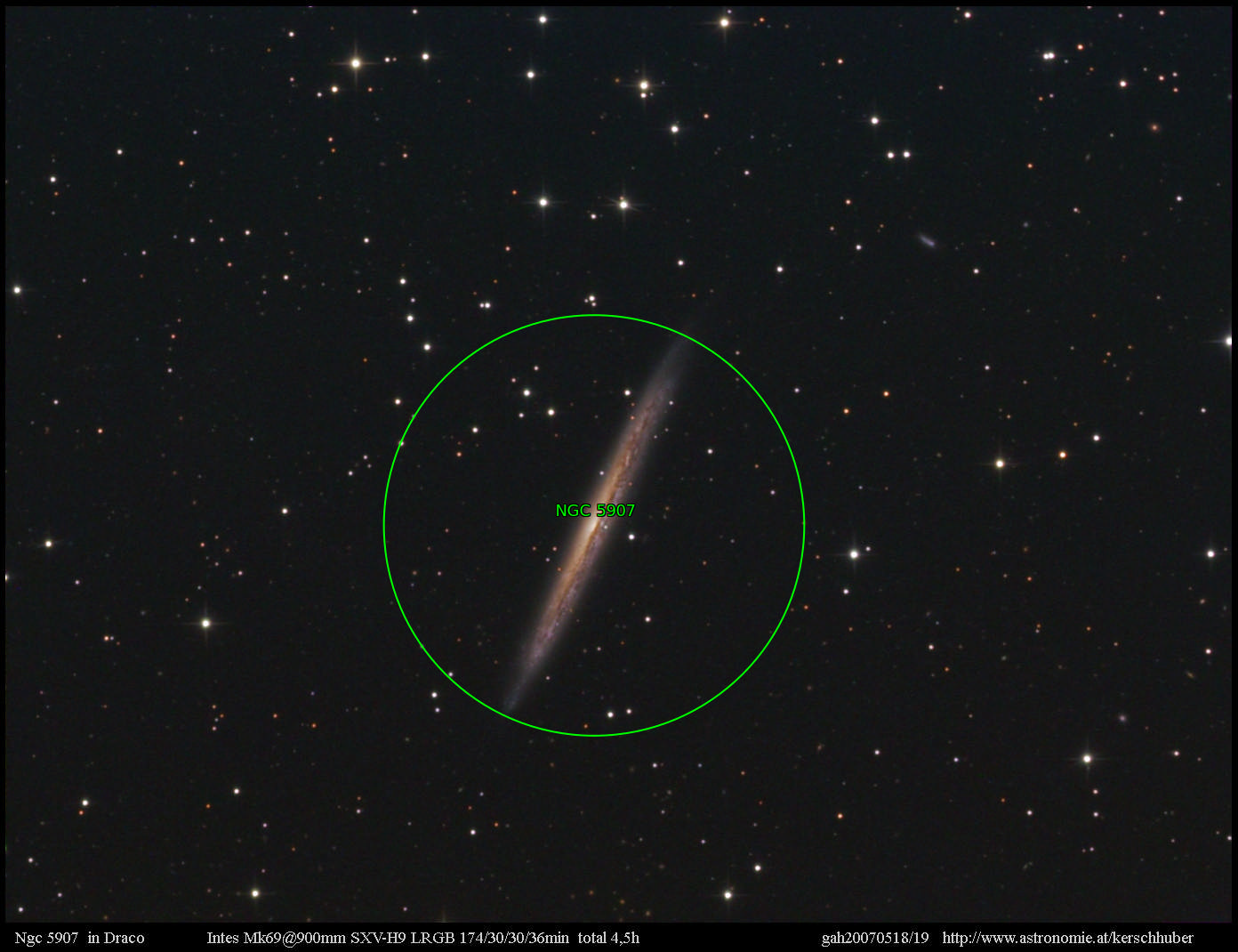 Sternkarten-Overlay (Astrometry.net)