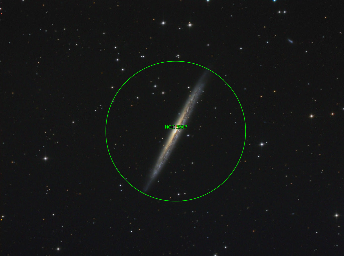 Sternkarten-Overlay (Astrometry.net)
