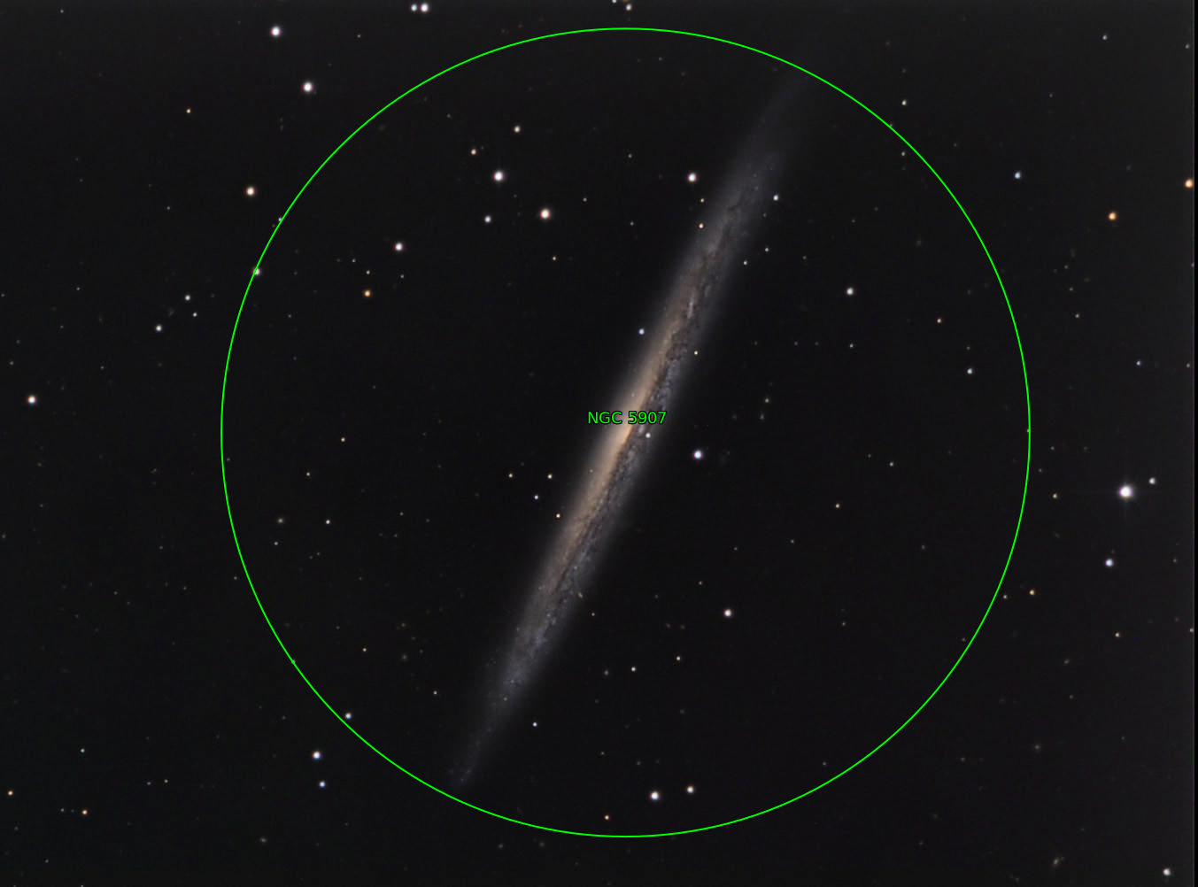 Sternkarten-Overlay (Astrometry.net)