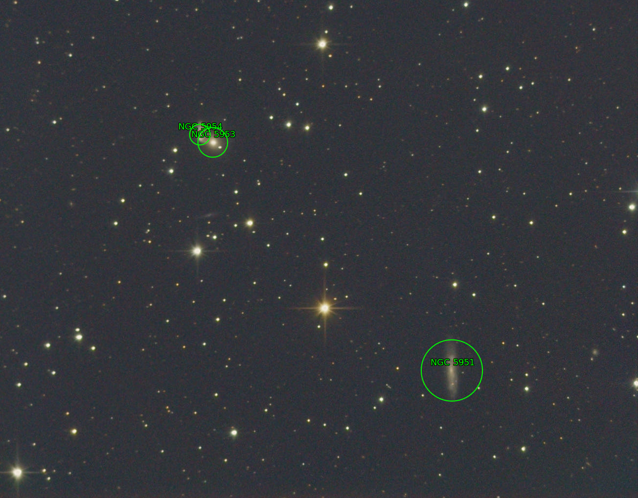 Sternkarten-Overlay (Astrometry.net)