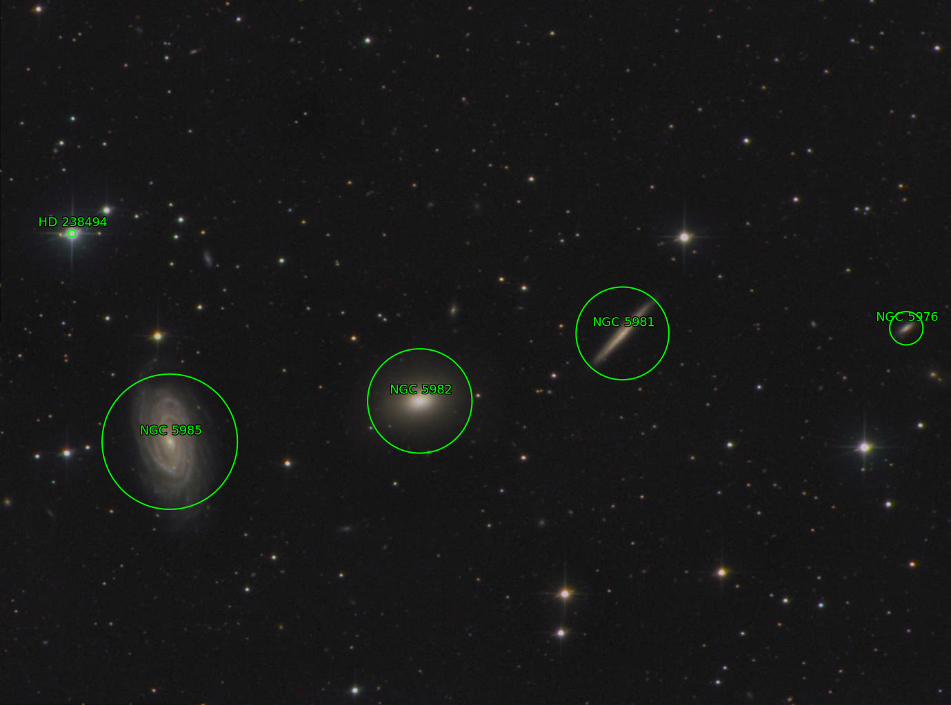 Sternkarten-Overlay (Astrometry.net)
