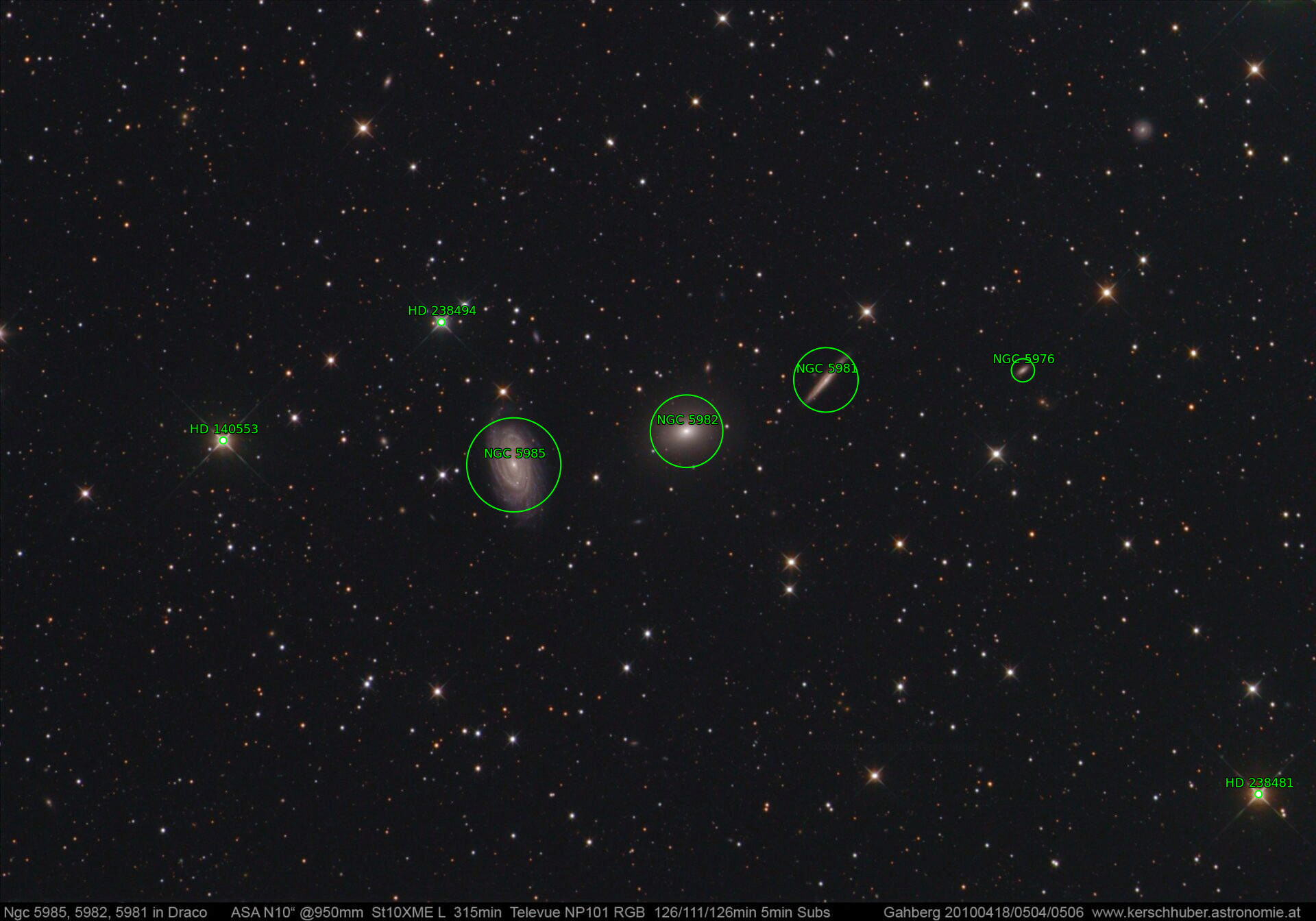 Sternkarten-Overlay (Astrometry.net)
