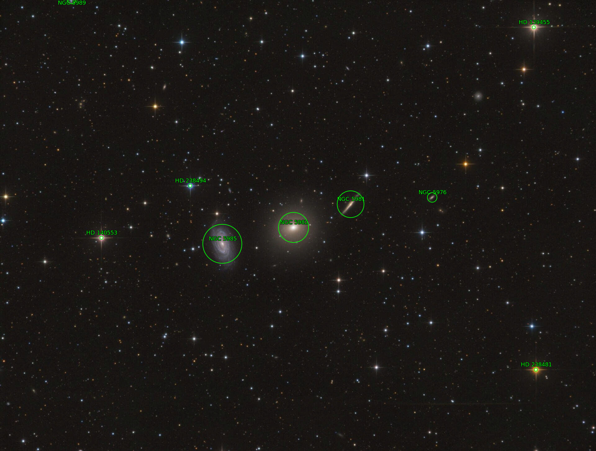 Sternkarten-Overlay (Astrometry.net)