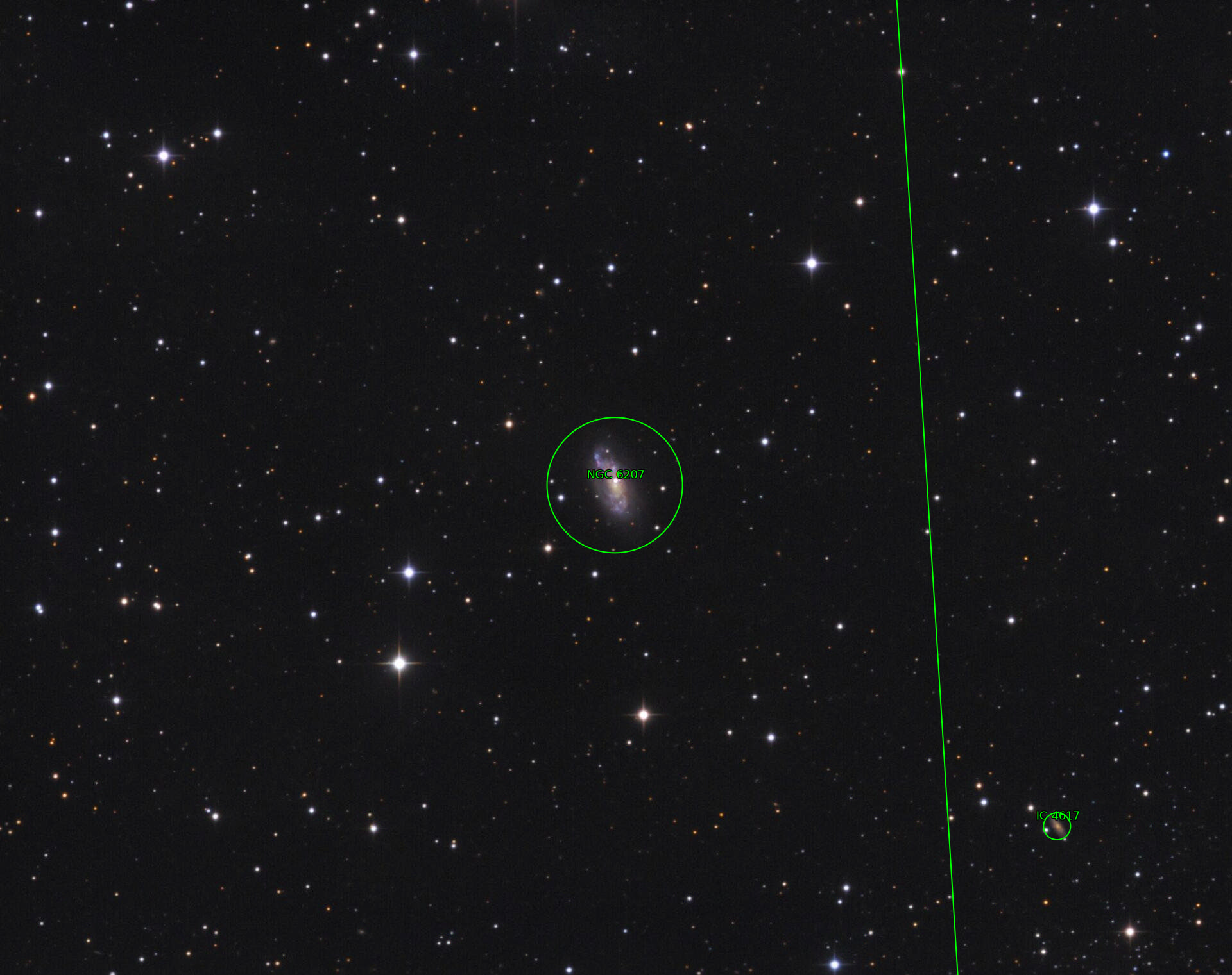 Sternkarten-Overlay (Astrometry.net)