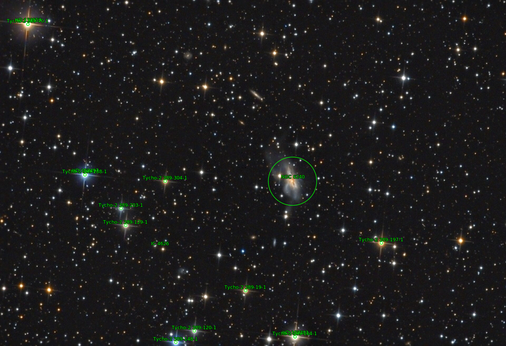 Sternkarten-Overlay (Astrometry.net)