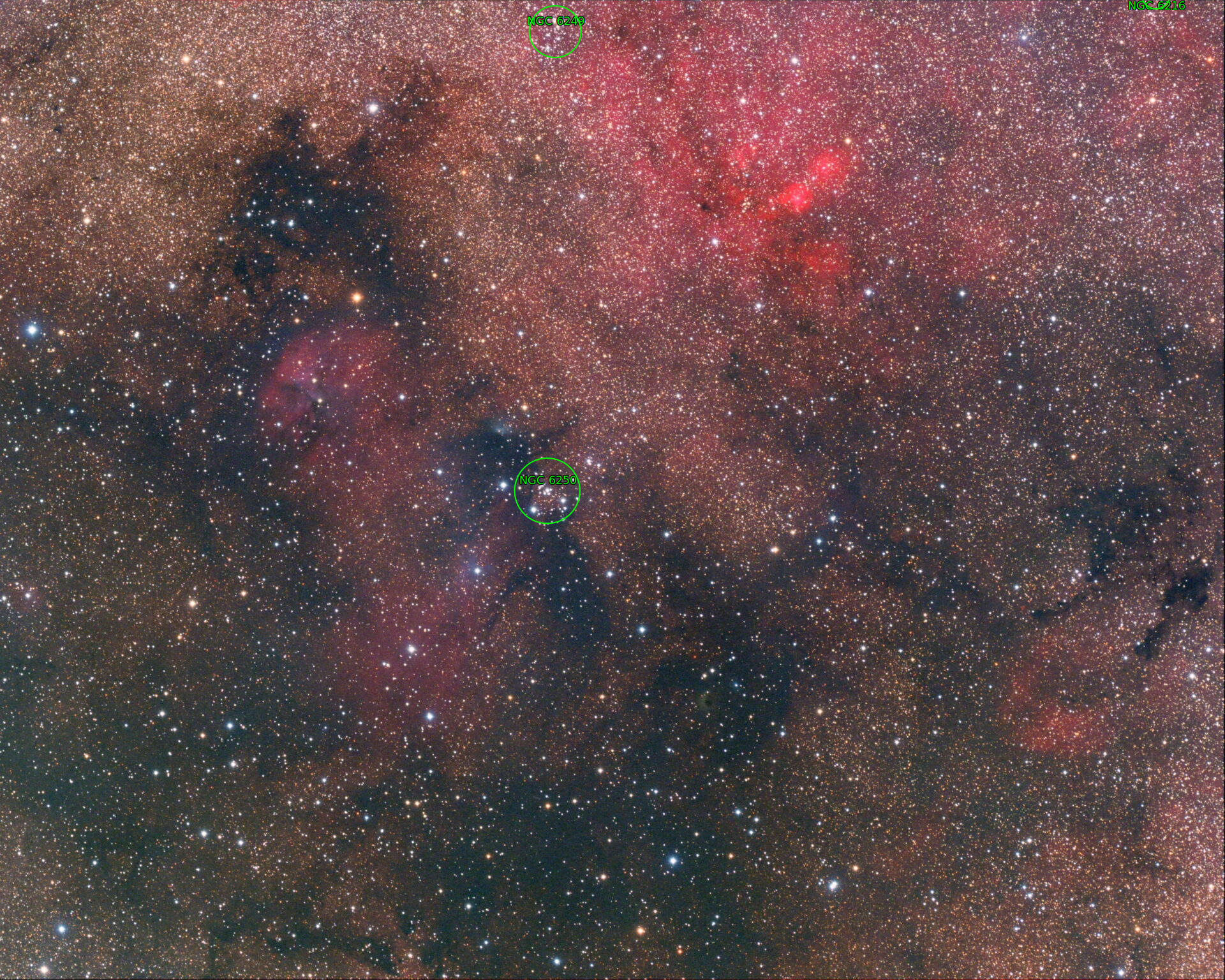Sternkarten-Overlay (Astrometry.net)