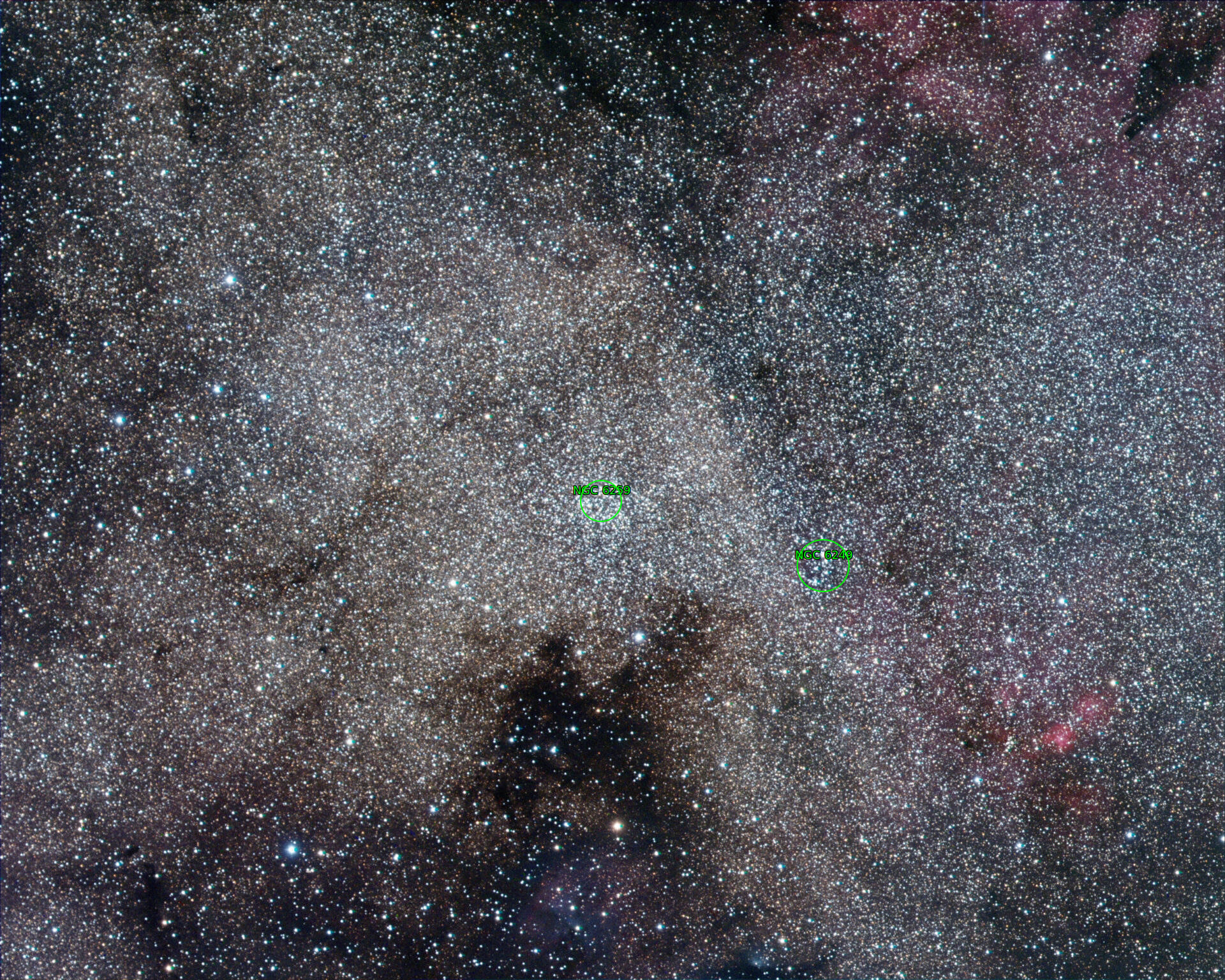 Sternkarten-Overlay (Astrometry.net)
