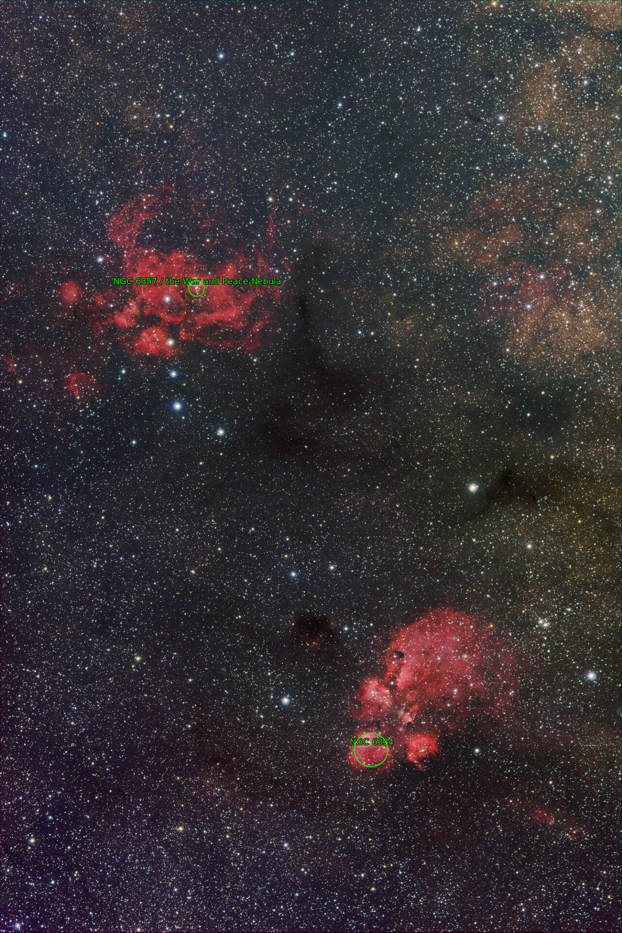Sternkarten-Overlay (Astrometry.net)