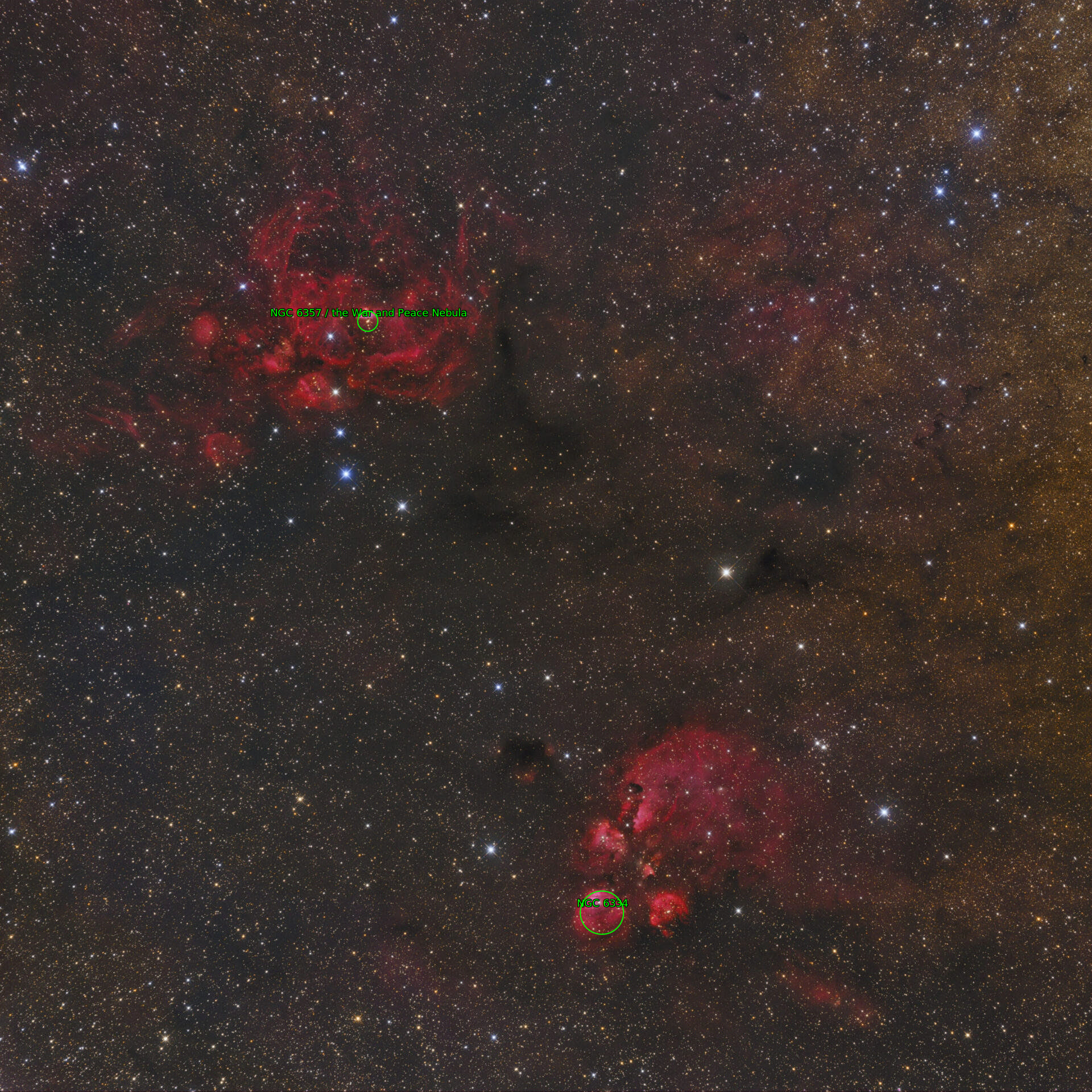 Sternkarten-Overlay (Astrometry.net)