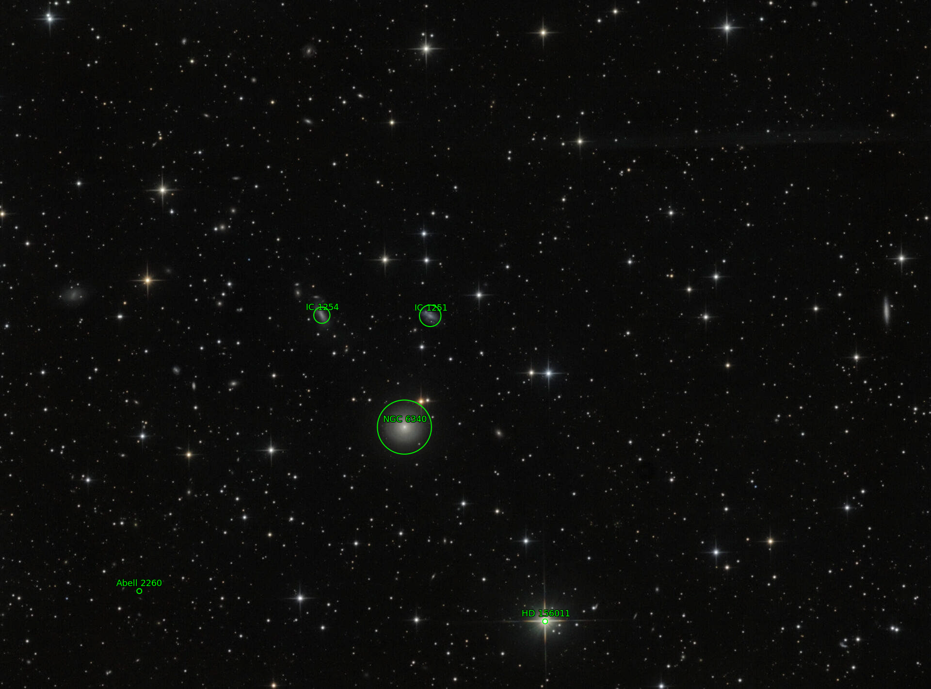 Sternkarten-Overlay (Astrometry.net)