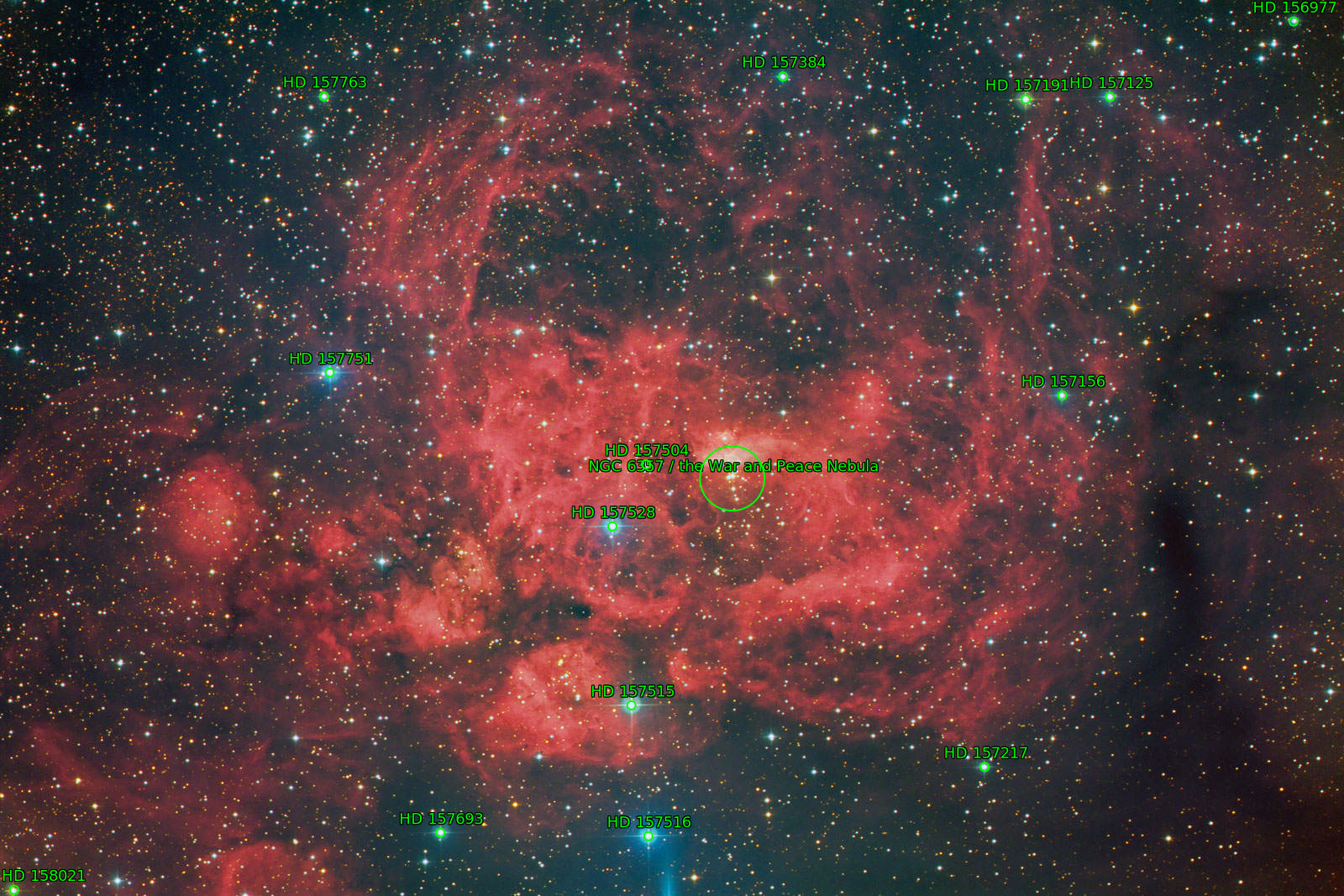 Sternkarten-Overlay (Astrometry.net)