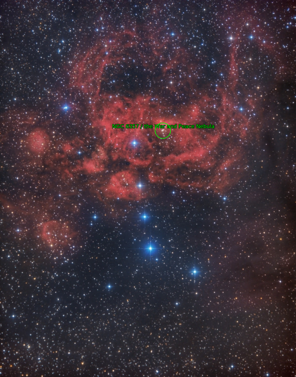 Sternkarten-Overlay (Astrometry.net)
