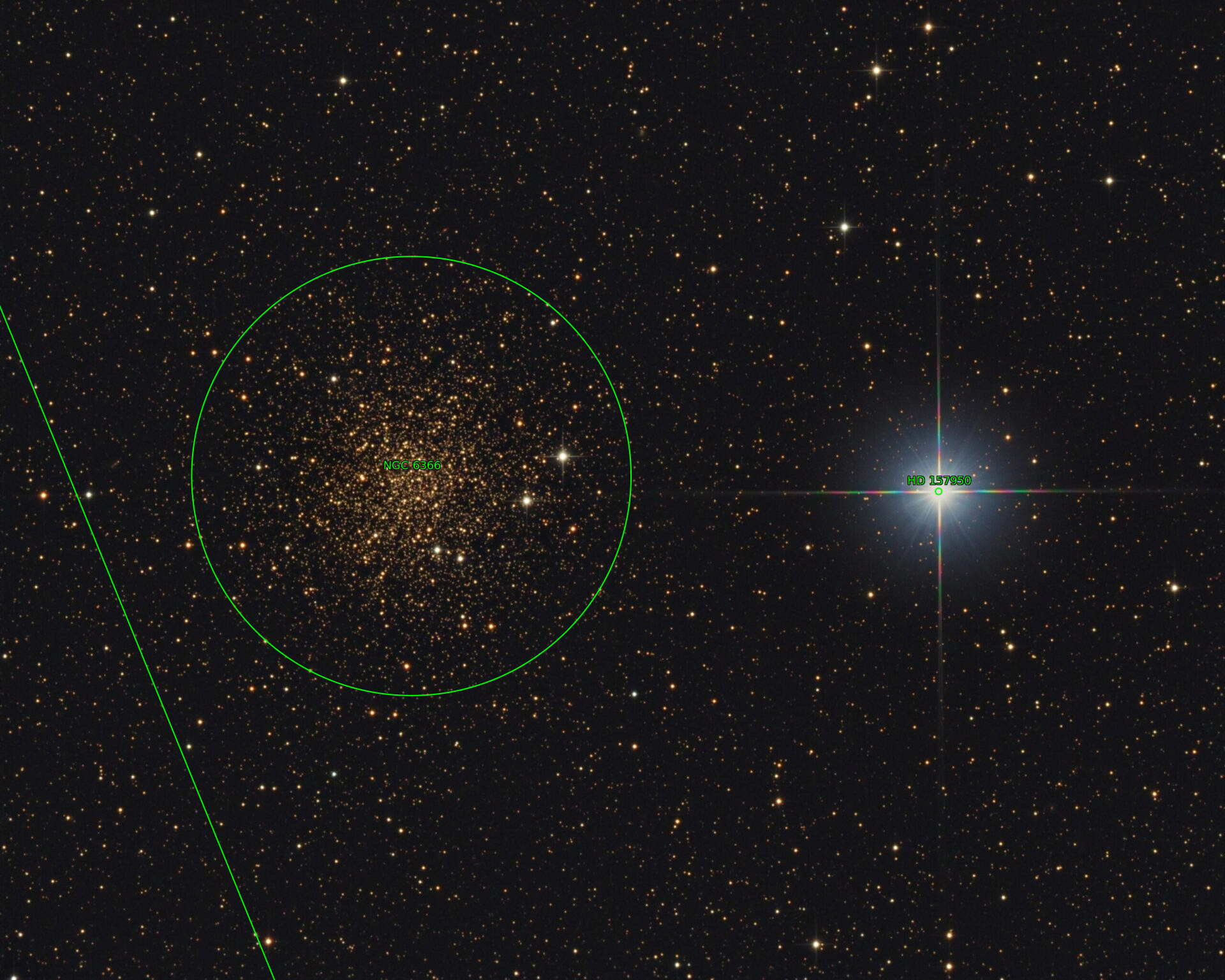 Sternkarten-Overlay (Astrometry.net)