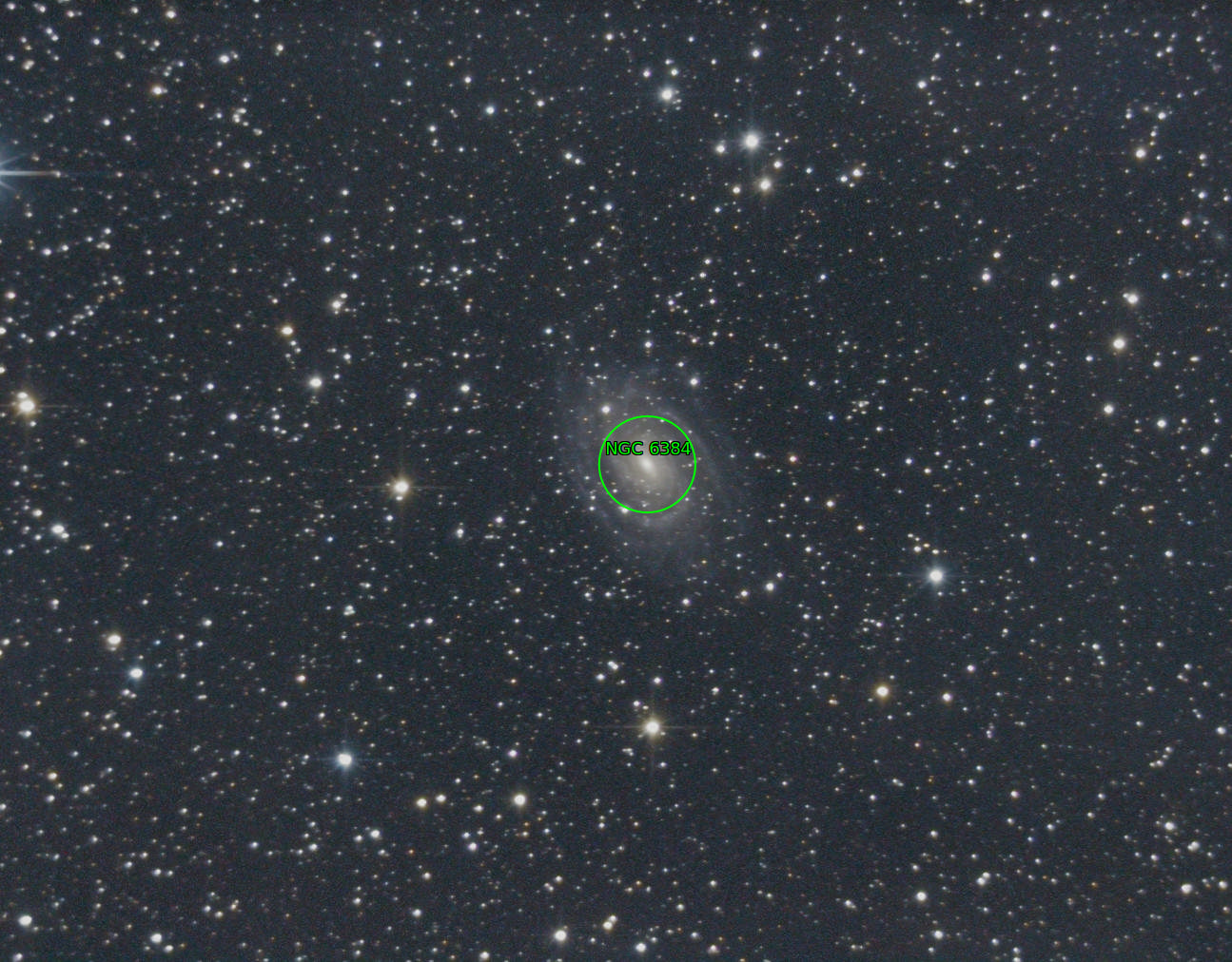 Sternkarten-Overlay (Astrometry.net)