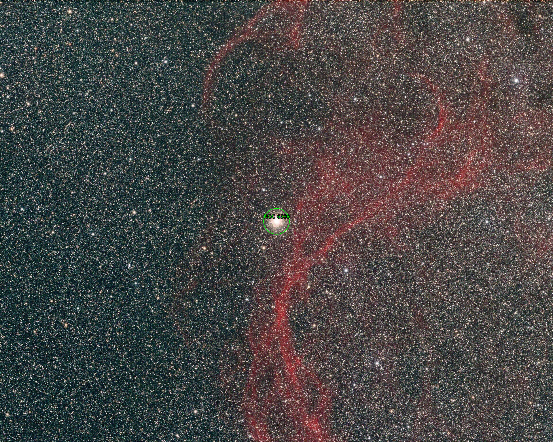 Sternkarten-Overlay (Astrometry.net)