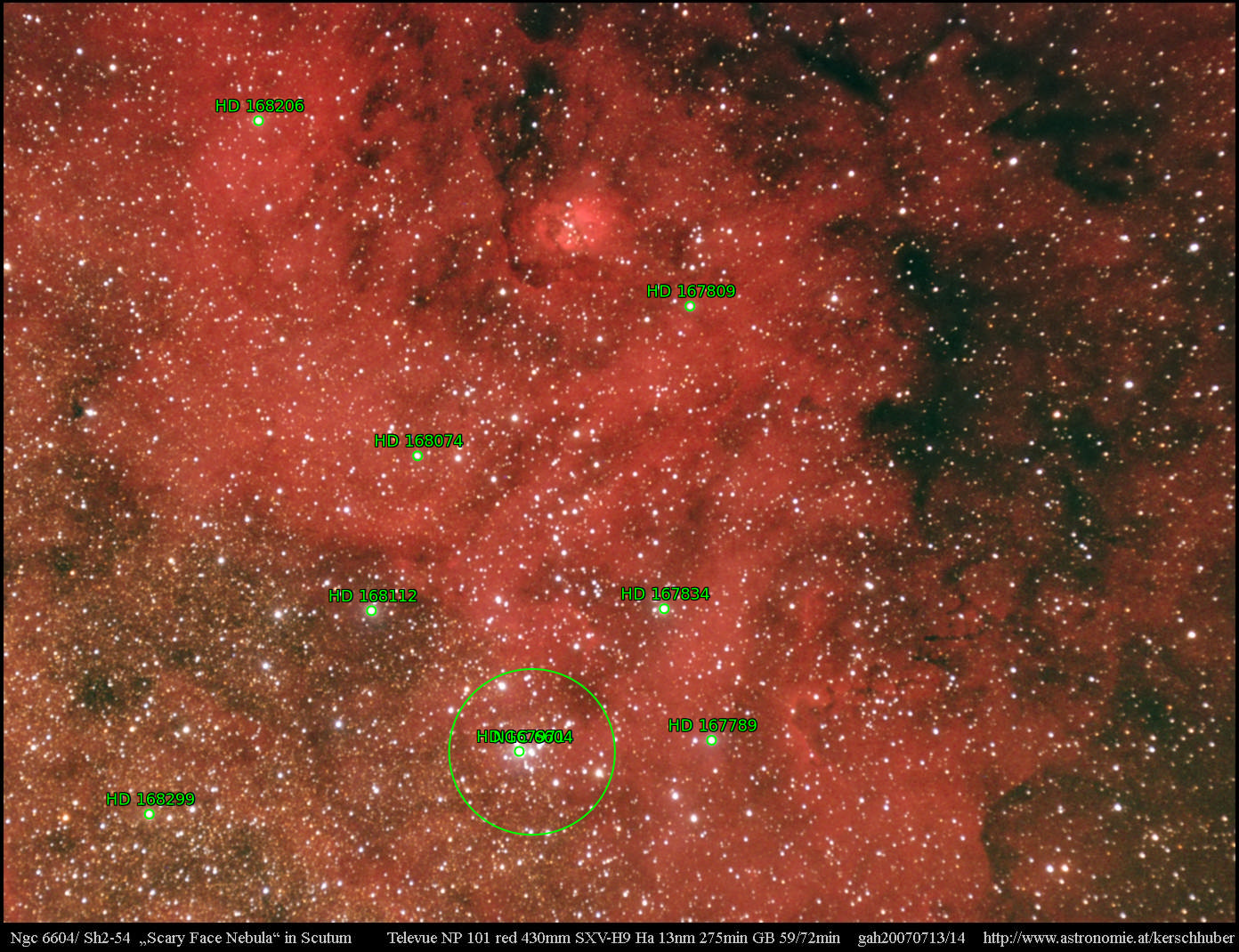 Sternkarten-Overlay (Astrometry.net)