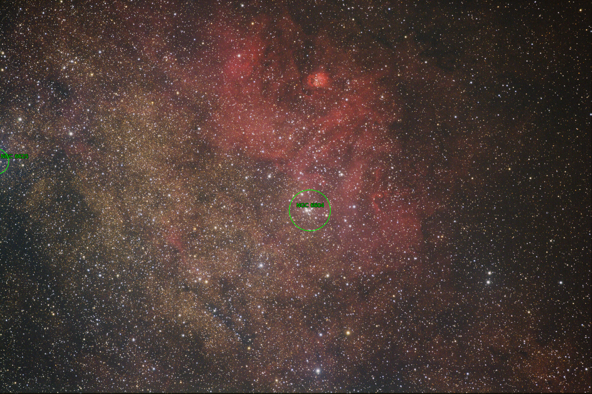 Sternkarten-Overlay (Astrometry.net)