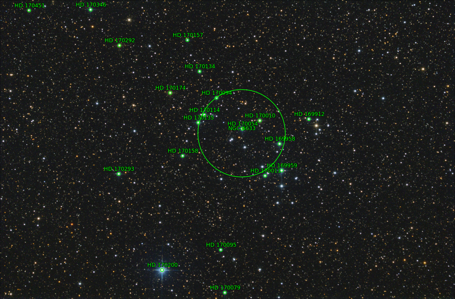 Sternkarten-Overlay (Astrometry.net)