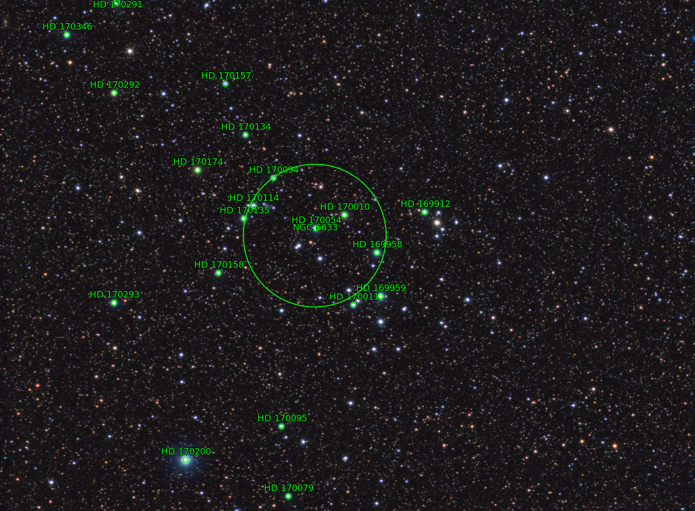 Sternkarten-Overlay (Astrometry.net)