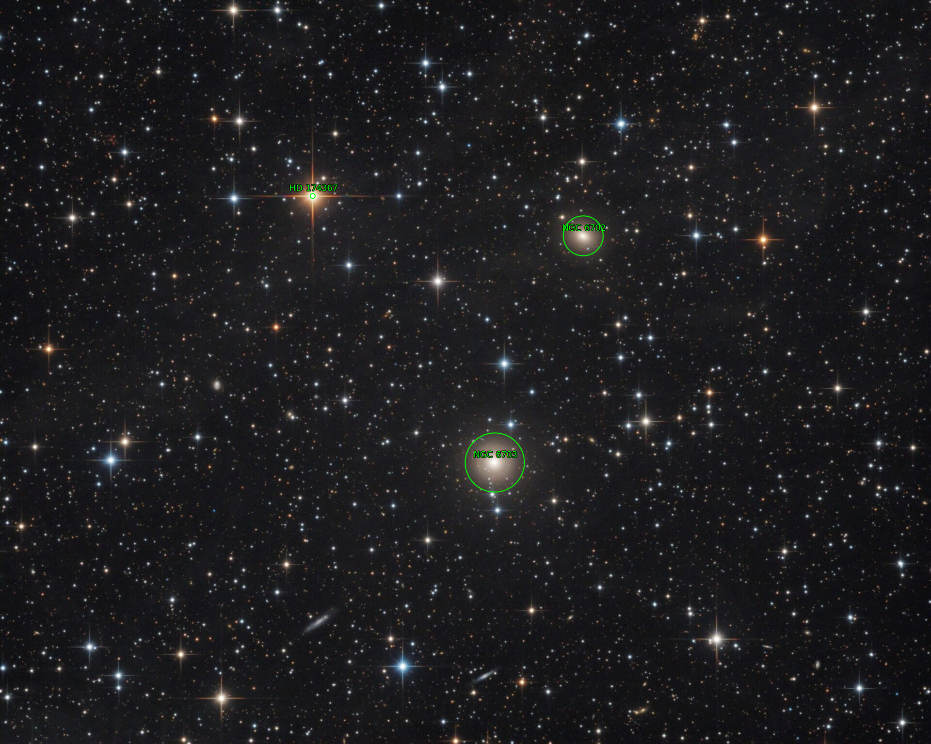 Sternkarten-Overlay (Astrometry.net)