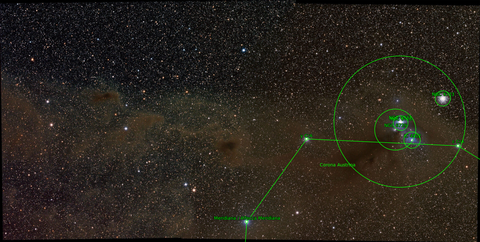 Sternkarten-Overlay (Astrometry.net)