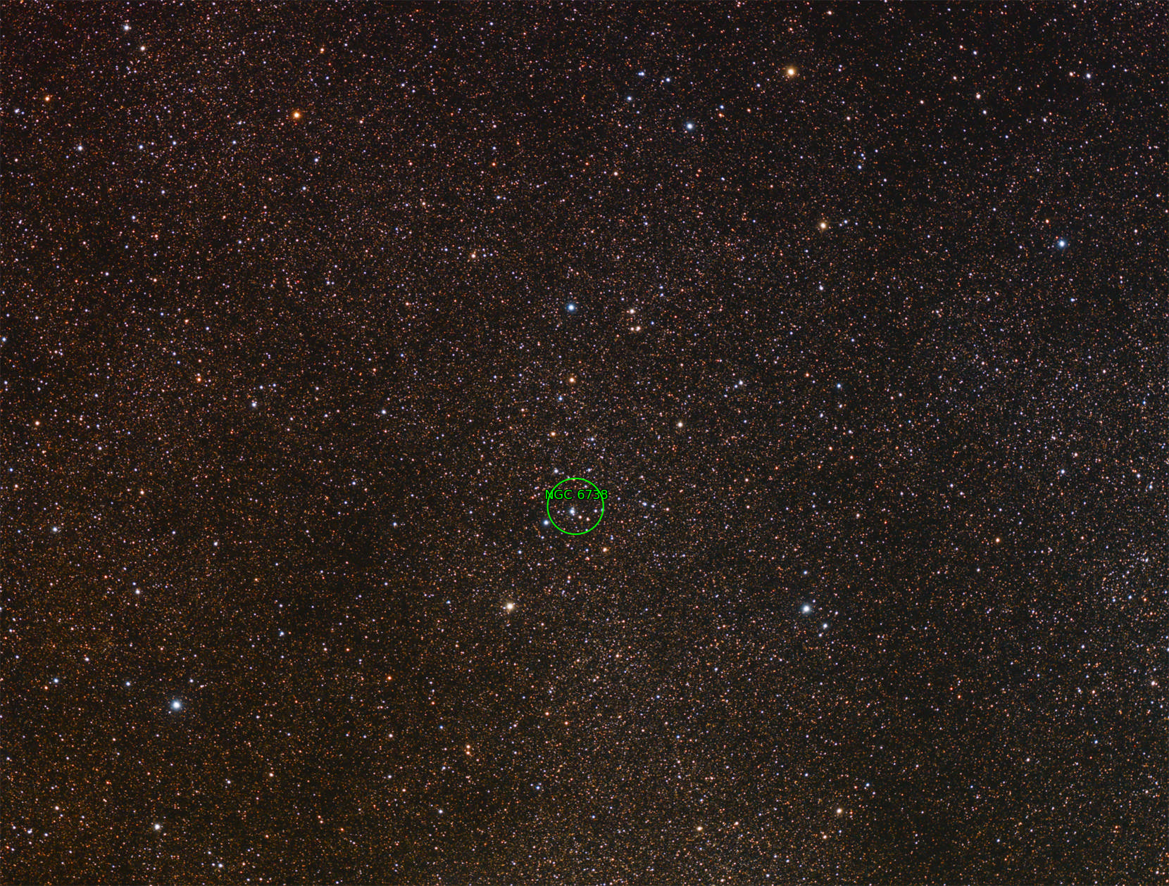 Sternkarten-Overlay (Astrometry.net)